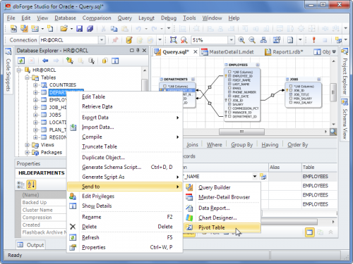 Devart dbForge Studio for Oracle