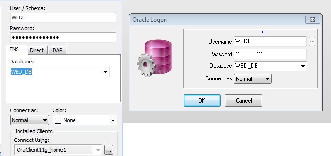 Orafaq Forum Client Tools Getting Error While Connecting To Db In Pl Sql Developer